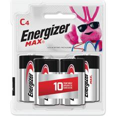 Alkaline - C (LR14) Batteries & Chargers Energizer Max C Compatible 4-pack