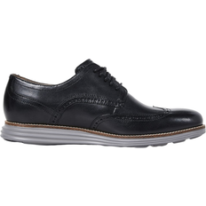 Men Low Shoes Cole Haan Original Grand Wingtip Oxford M - Black/Ironstone
