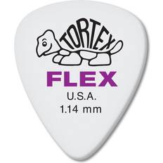 Picks Dunlop Tortex Flex Standard Guitar Picks 1.14mm White (12-pack)