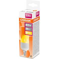 Warmweiß Energiesparlampen Osram Flame Effect Energy-Efficient Lamps 0.5W E14