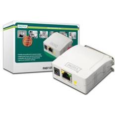 Netzwerkkarten & Bluetooth-Adapter Assmann DN-13001-1 Printserver parallell 10/100 Ethernet