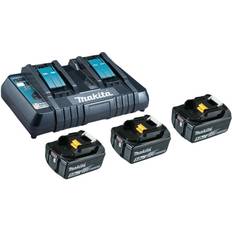 Ladegerät - Werkzeugbatterien Batterien & Akkus Makita Power Source-Kit 18V