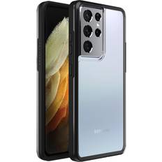 OtterBox Samsung Galaxy S21 Ultra Mobile Phone Cases OtterBox LifeProof SEE Case for Galaxy S21 Ultra 5G Black Crystal