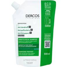 Empfindliche Kopfhaut Haarpflegeprodukte Vichy Dercos Anti-Dandruff DS Shampoo Refill for Normal to Oily Hair 500ml