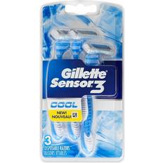 Shaving Accessories Gillette Sensor3 Cool 3-Count Men's Disposable Razor