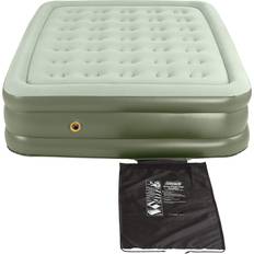 Coleman Air Beds Coleman Quickbed Double-High Air Bed Queen, Beig/Green