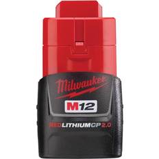 Milwaukee Batteries & Chargers Milwaukee M12 REDLITHIUM CP2.0 Battery