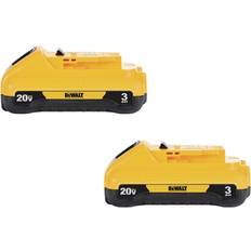 Batteries & Chargers Dewalt 20V MAX 3 Ah Compact Battery 2-Pack