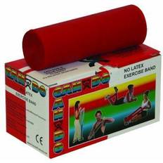 Cando Fitness Cando Latex-Free Exercise Band, Red, 6 Yard Roll, 1 Roll/Box