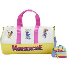 Loungefly Duffel Bags & Sport Bags Loungefly Mickey Mouse Mousercise Duffle Bag white