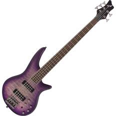 Electric Basses Jackson Js Series Spectra Bass Js3qv 5-String Purple Phaze