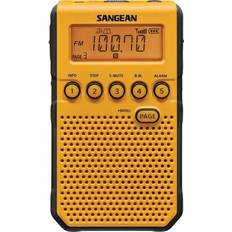 Yellow Radios Sangean DT-800YL AM/FM Weather Alert Pocket