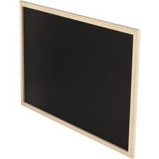 Notice Boards Flipside Wood-Framed Chalkboard, 24" x 36" Black