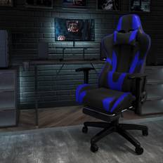 Blue Gaming Chairs Flash Furniture X20 Collection CH-187230-1-BL-GG Blue Reclining Gaming