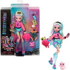 Monster High Dukker & dukkehus Mattel Monster High Lagoona Blue Doll with Pet Piranha HHK55