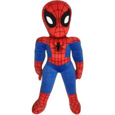 Marvel Super Hero Adventures Spider-Man Shaped Pillow Buddy Blue