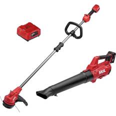 Battery Garden Power Tools Skil PWRCORE 20V String Trimmer 13" and Leaf Blower Kit