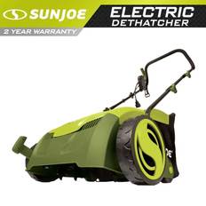 Sun Joe Garden Power Tools Sun Joe Electric Lawn Dethatcher with Collection Bag, 13 in. 12A, Scarifier