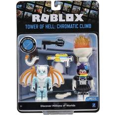 Roblox Action Figures Roblox Game 2-Pack Asst. Tower Of Hell Chromatic Climb