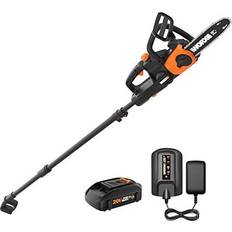 Pole chain saw Garden Power Tools Worx WG323 20V Power Share 10" Cordless Pole/Chain Saw with Auto-Tension (Battery & Charger Included)