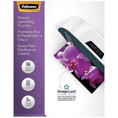 Lamination Films Fellowes Glossy Pouches Letter, 3 mil, 50/Pk