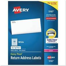 Labels Avery Easy Peel Laser Address