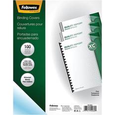 Binding Supplies Fellowes Crystals Clear Letter