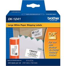 Brother Labels Brother Die-Cut Shipping Labels 4 6 200/Roll
