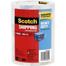 Scotch 3pk Heavy Duty Shipping Packaging Tape 2"