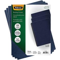 Binding Supplies Fellowes Expressions Linen Texture Presentation Covers For Binding Systems 200-pack