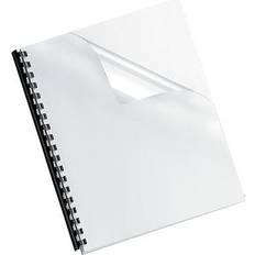 Binding Supplies Fellowes Crystals Presentation Covers, Letter Size, Clear, 100/Pack