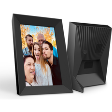 Black Digital Photo Frames Eco4life WiFi Smart Frame 8 inch