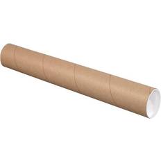 Mailing Tubes Office Depot Brand Kraft Mailing Tubes with Plastic Endcaps 3"x24" 24-pack