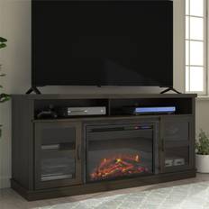 65 inch fireplace tv stand Ameriwood Home Ayden Park Fireplace TV Stand, Brown