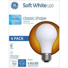 E26 Light Bulbs GE GE99190 LED Lamps 8W E26
