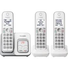 Cordless phone with answering machine Panasonic KXTGD533 Expandable Cordless Phone with Answering Machine 3 Handsets