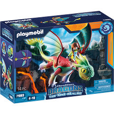 Drachen Spielsets Playmobil Dragons Nine Realms: Thunder & Tom 71083