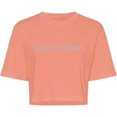 Calvin Klein Cropped Gym T-shirt - Blooming Dahlia