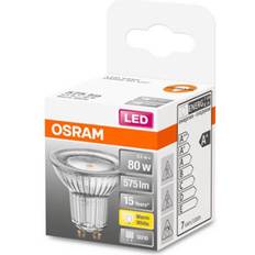 LEDs reduziert Osram OSRAM reflector LED bulb GU10 6.9W warm white 120°