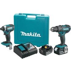 Makita drill set Makita 18V LXT Lithium-Ion 2-Piece Kit 4.0 Ah