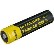 NiteCore Akkus Batterien & Akkus NiteCore NL1485 14500 850mAh 3.7V Protected Button Top Battery Cell