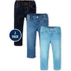 The Children's Place Baby & Toddler Girl's Basic Super Skinny Jeans 3-pack - Multi Clr