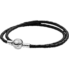 Pandora Armbänder Pandora Moments Bracelet - Silver/Black