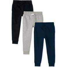 The Children's Place Boy's Uniform Fleece Jogger Pants 3-Pack