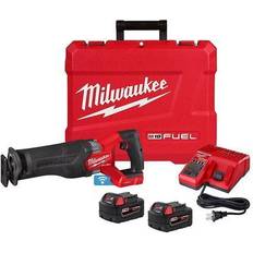 Power Saws Milwaukee M18 FUEL SAWZALL Reciprocating Saw w/ ONE-KEY 2 Battery XC5.0 Kit