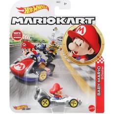 Mario kart hot wheels Toys Hot Wheels Mario Kart Baby Mario B-Dasher GRN12