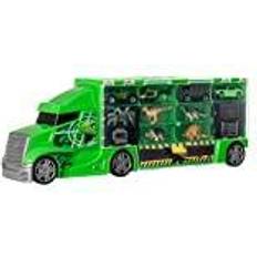 Hti Teamsterz Die-Cast Dinosaur Transport Vehicle Best Gift For Kids