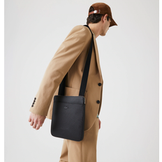 Herren Umhängetaschen Lacoste Men's Chantaco Matte Piqué Leather Flat Zip Bag Size Unique size 000
