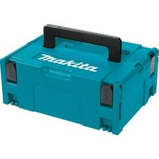 Makita Tool Storage Makita 15.5 in. Medium Interlocking Tool Box, Blue