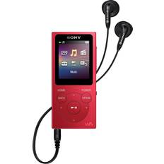 MP3 Players Sony NW-E394 Walkman Audio Player (8GB Red)